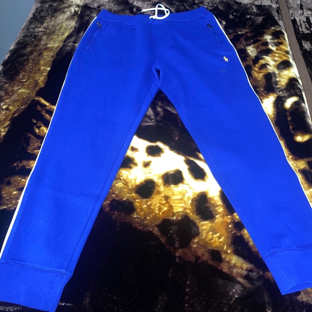 POLO RALPH LAUREN BLUE SWEATPANTS